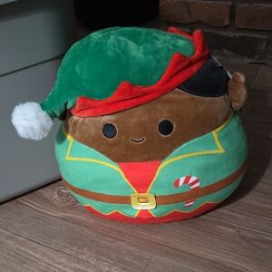 Festive Elf Squishmellow Plush Toy